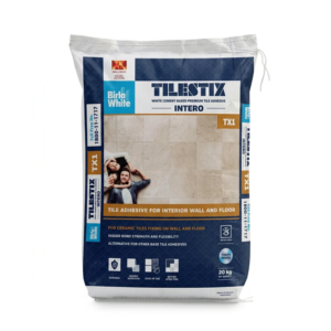 Birla White TX2 Tile Adhesive, White, 20 Kg Bag