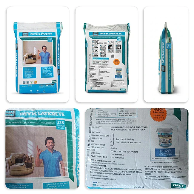 MYK Laticrete 335 Super Flex Tile & Stone Adhesive, Grey, 20 Kg Bag - Image 4