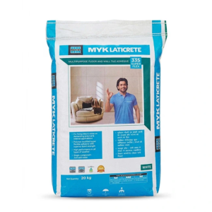 MYK Laticrete 335 Super Flex Tile & Stone Adhesive, White, 20 Kg Bag