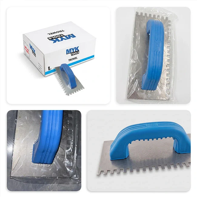 MYK Laticrete Notch Trowel (Notch Size 7mm) - Image 5