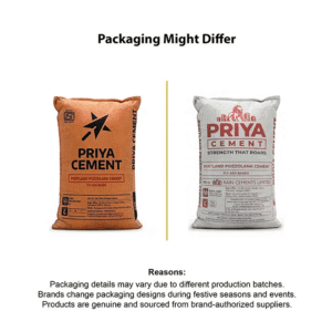 Priya PPC Cement, 50 Kg Bag