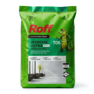 Roff T06 VFA Tile Adhesive, White , 20 Kg Bag