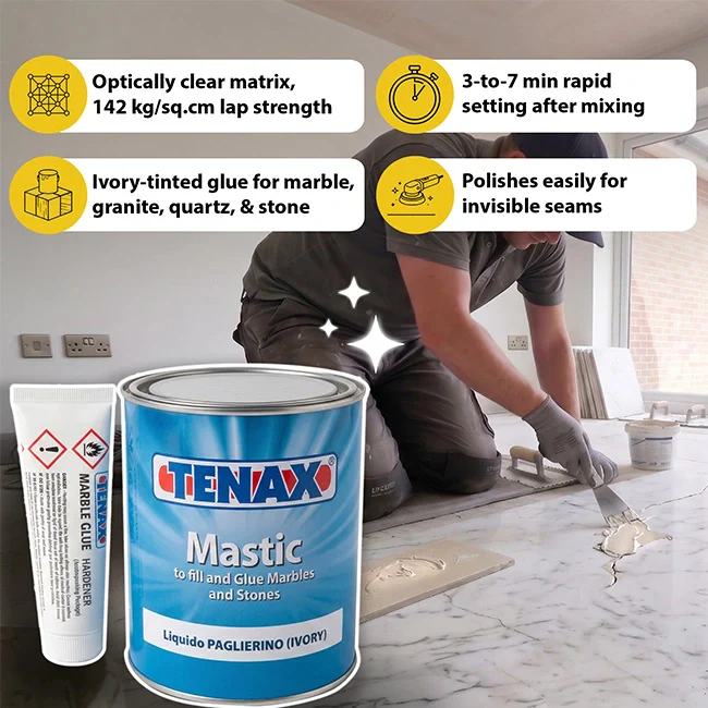 Tenax Polyester Marble Glue Mastic,1.35kg - Image 2