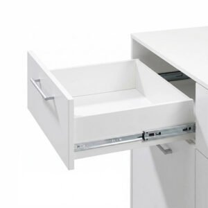 Hettich KA 4732 Telescopic Channel, Soft Close, 35 kg Capacity, Zinc