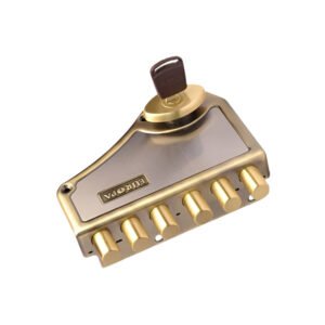 Europa Main Door Lock Hexabolt H341 AB/SN, Single Door