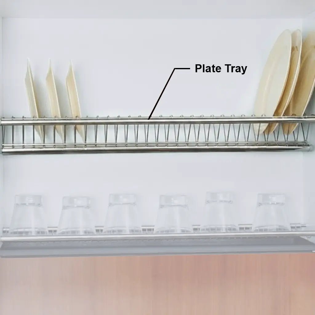 Ebco Kitchen Plate Tray with Rod Supports and Anchor Kit - Image 2