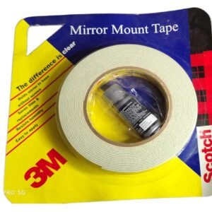 3M Mirror Mount Tape, Double Side, 5m