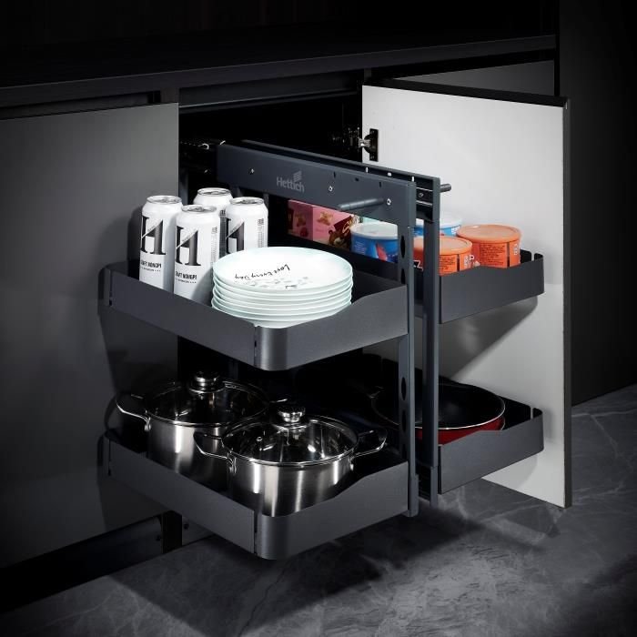 Hettich Universal Magic Corner Double Pullout
