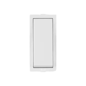 Anchor Roma Switch, 20A, 1 Module, 1 Way, White