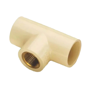 Ashirvad Flowguard Plus Brass Threaded Tee