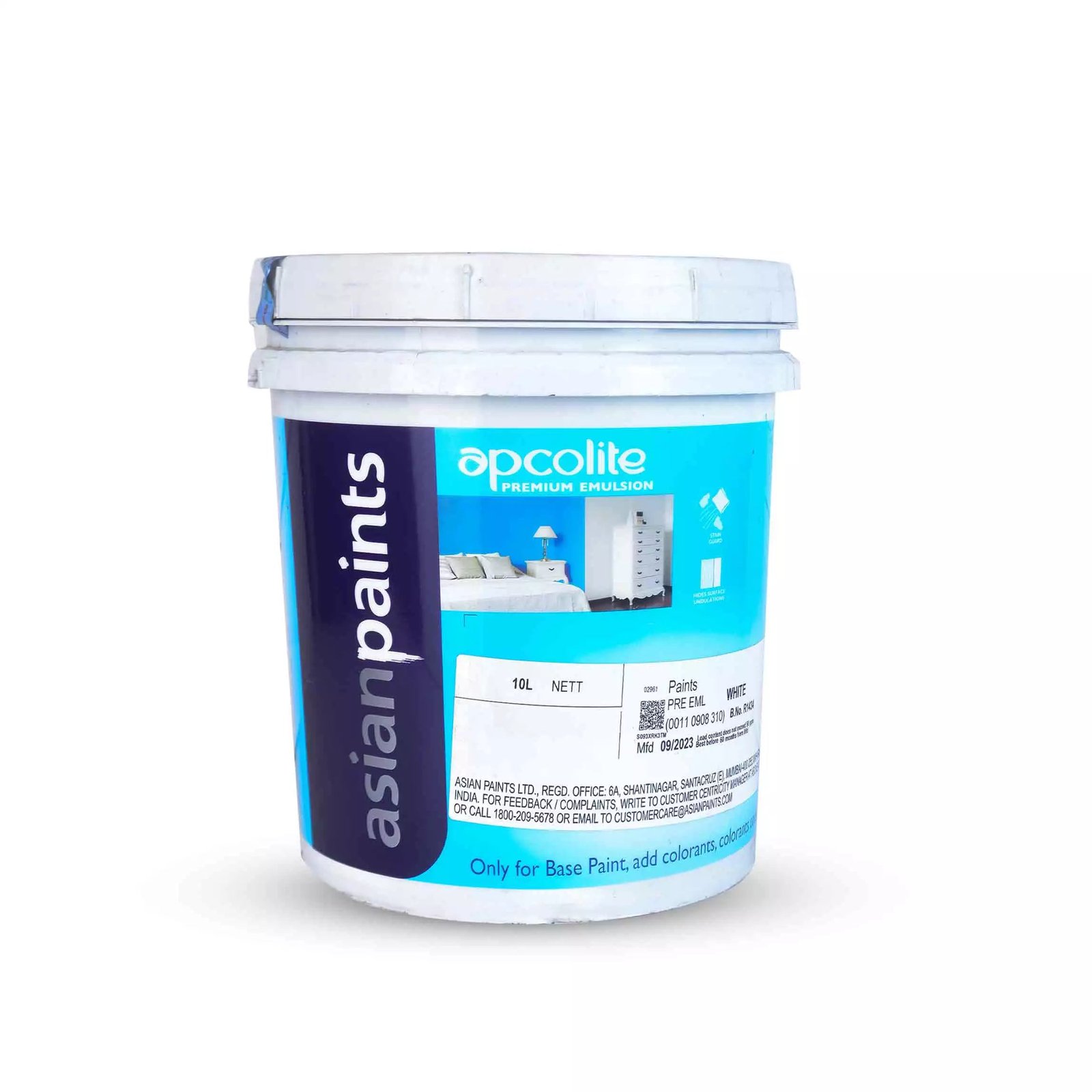 Asian Paints Premium Emulsion Paints, Base White - Image 2