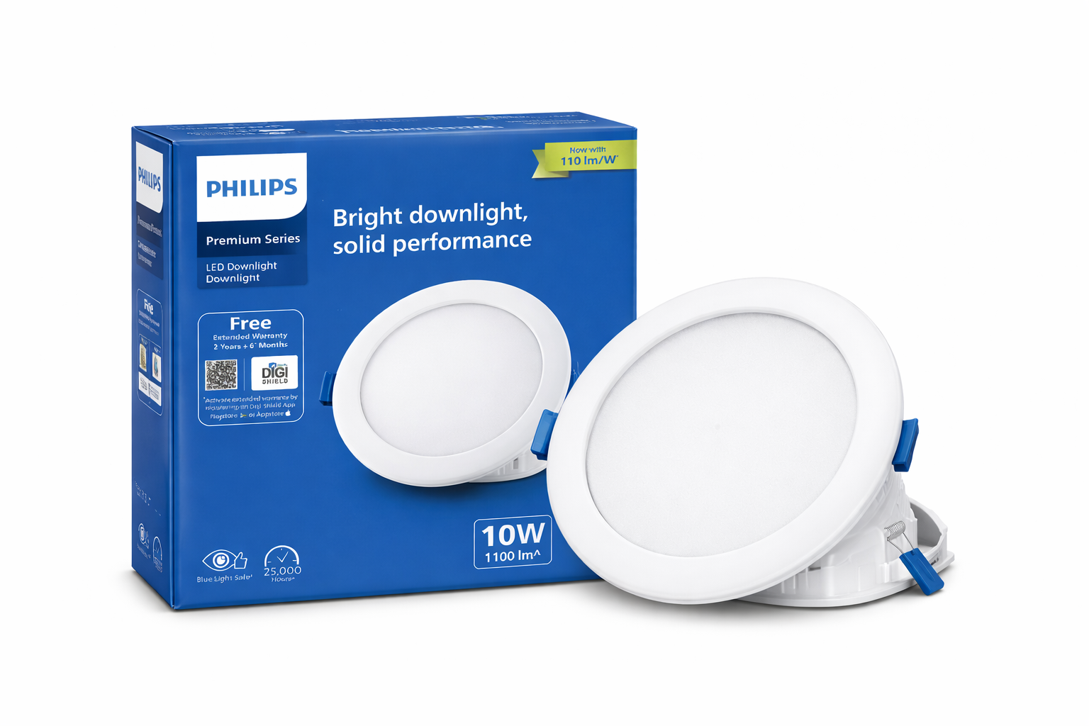 Philips Ultra Glow LED Downlight, Round