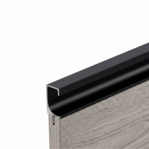 Ebco Aluminium Profile Shutter Handle, SH1-1935-3M-AB, Anodised Black, 19mm X 35mm, 3m LengthEbco Aluminium Profile Shutter Handle, SH1-1935-3M-AB, Anodised Black, 19mm X 35mm, 3m Length