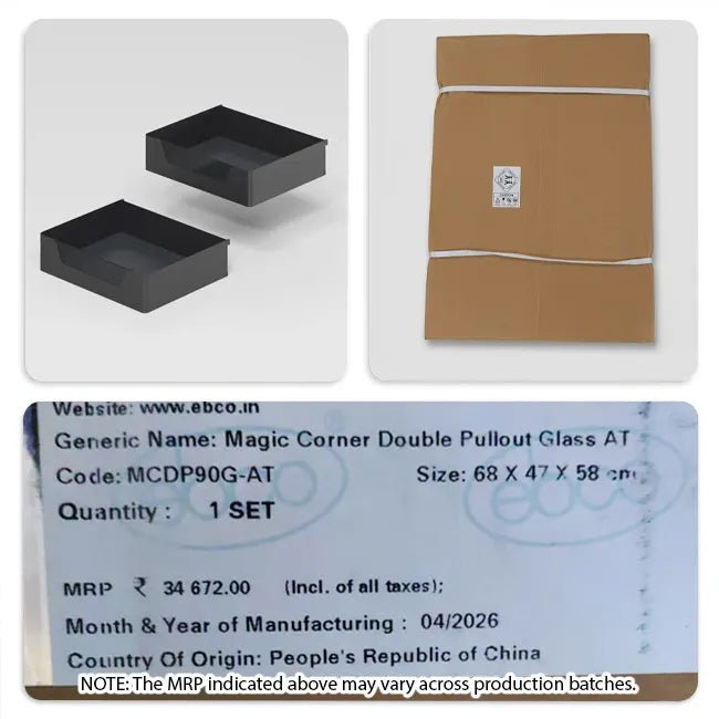 Ebco Universal Magic Corner, Double Pullout - Image 4