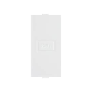 Anchor Roma Blank Plate, White, 1 Module, 1 Packet(2 nos)