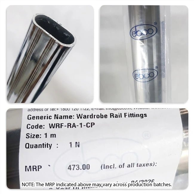 Ebco Wardrobe Rail Fittings - Image 5