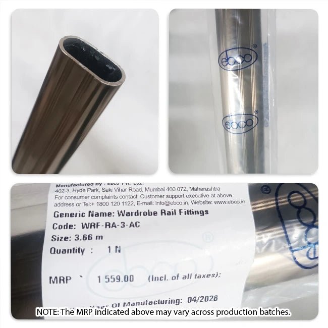 Ebco Wardrobe Rail Fittings - Image 8