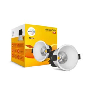 Wipro Alpha Trimless COB LED Spotlight (2 Years Warranty)