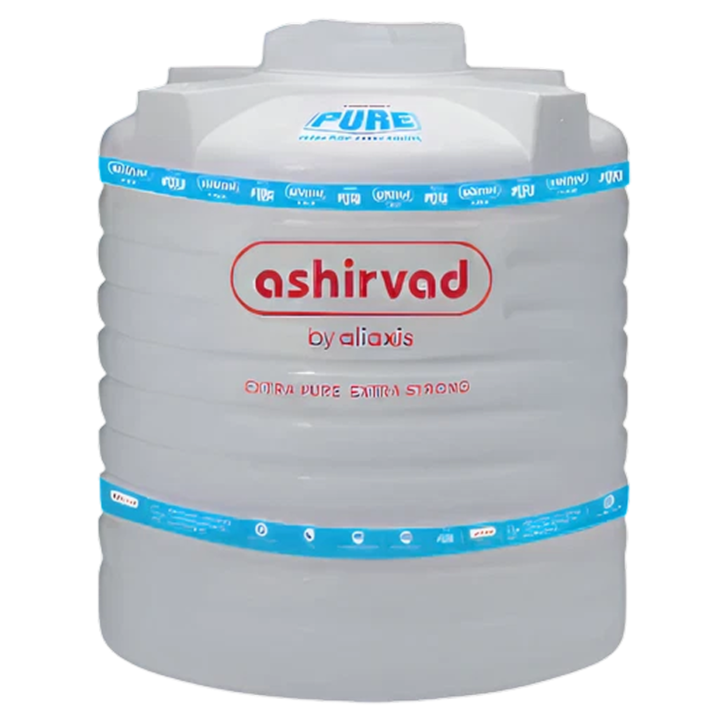 Ashirvad 3 Layer Overhead Tank, White