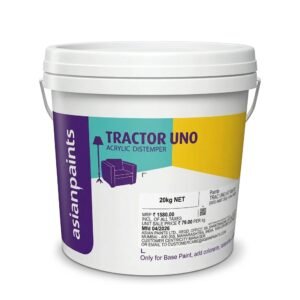 Asian Paints Tractor Uno Acrylic Distemper Paint, White, 20kg