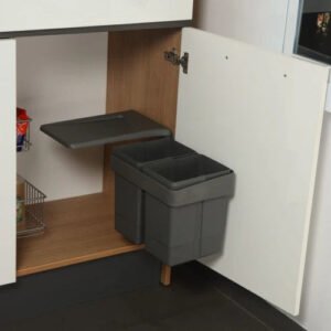 Ebco Swing Out Waste Bin, Rectangular