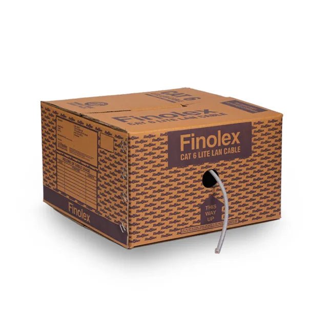 Finolex CAT 6 Lite LAN Cable, 100m Coil