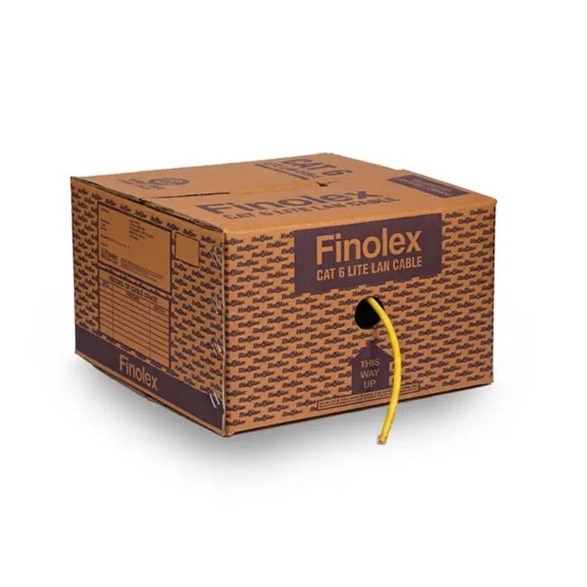 Finolex CAT 6 Lite LAN Cable, 100m Coil - Image 2