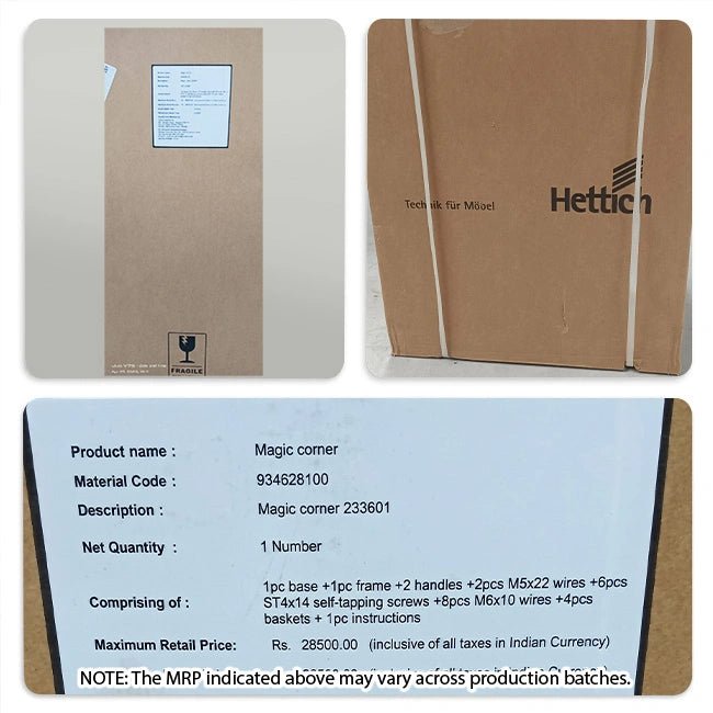 Hettich Universal Magic Corner Double Pullout - Image 2