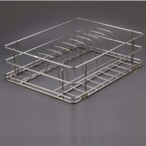 Ebco Thali Kitchen Basket, SS304, 200mm Height, 505mm Depth